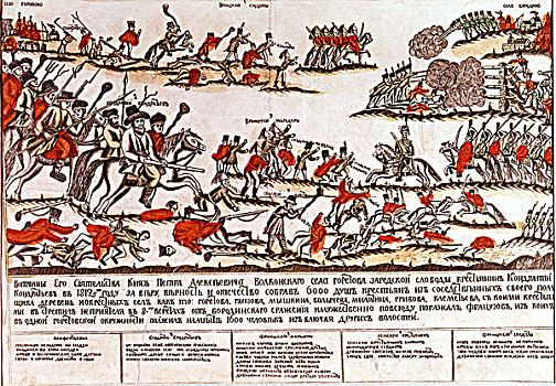 争斗,俄罗斯,1812年