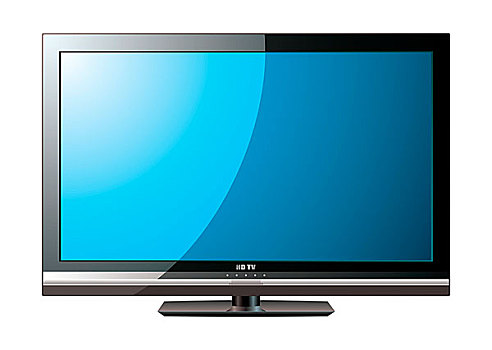 现代,平板电视,蓝色,显示器