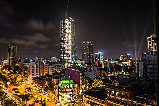 胡志明市夜景