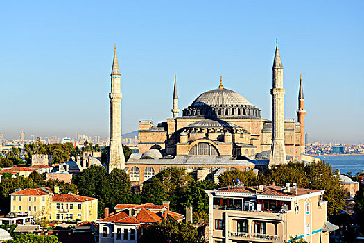 圣索菲亚教堂,世界遗产,欧洲,伊斯坦布尔,土耳其,亚洲