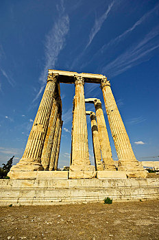 奥林匹亚宙斯神庙,雅典,希腊,欧洲