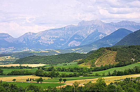 山,山丘,法国阿尔卑斯山