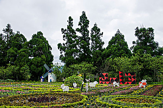 台湾南投县清境农场,小瑞士花园