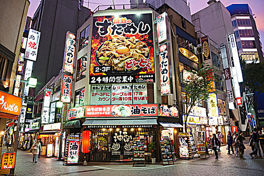 日本,东京,新宿,餐馆