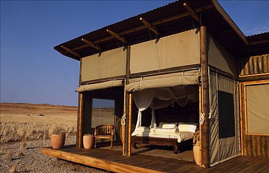 卧室,远眺,沙丘,住宿,红色,沙,纳米布沙漠,露营,索苏维来地区,纳米比诺克陆夫国家公园,纳米比亚