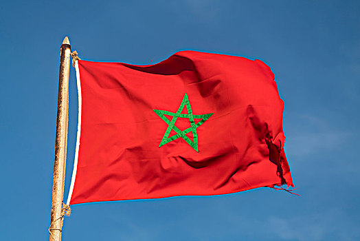 摩洛哥,国旗,非洲
