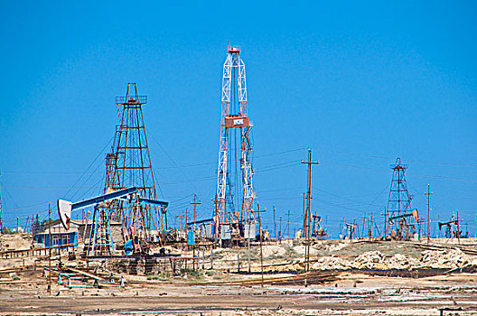 油,地点,石油业,半岛,阿塞拜疆
