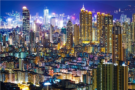 市区,城市,香港