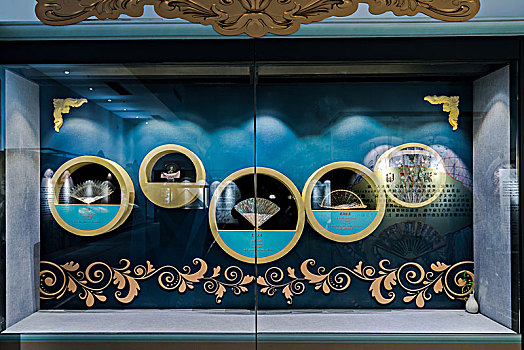 欧洲古董扇,扇文化,扇子,展览