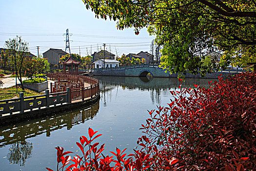 甲村,三胜河,水环境治理,村庄,公园