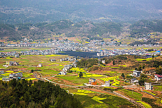 四川盆地风景图片