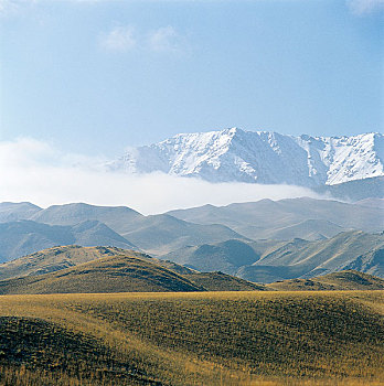 新疆巴音格楞蒙古自治州巴音布鲁克草原