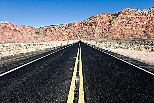 公路,纳瓦霍印第安人保留地,纳瓦霍,亚利桑那,美国