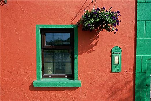 窗户,房子,沃特福德郡,爱尔兰