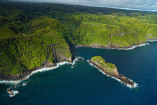 石头,海岸,毛伊岛,夏威夷
