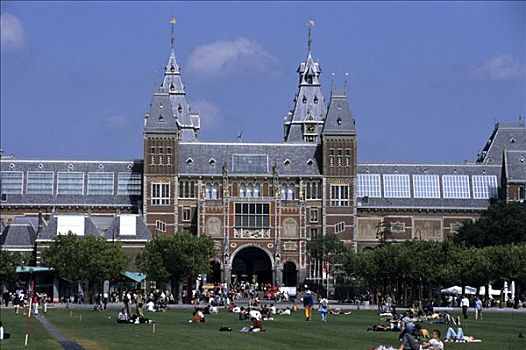 博物馆,荷兰国立博物馆,阿姆斯特丹,荷兰