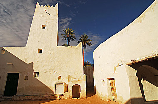 libya,ghadames,old,white,buildings,unesco,world,heritage,site