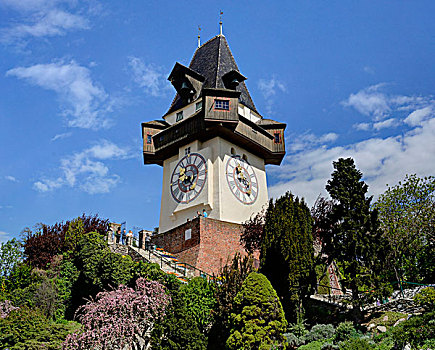 钟楼,格拉茨,施蒂里亚,奥地利