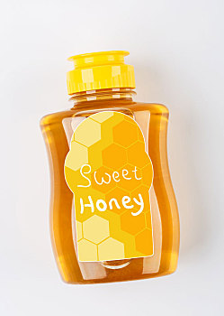 新鲜的蜂蜜