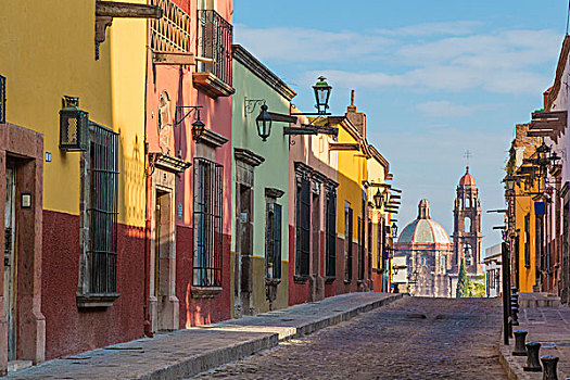 墨西哥,圣米格尔,街景,画廊