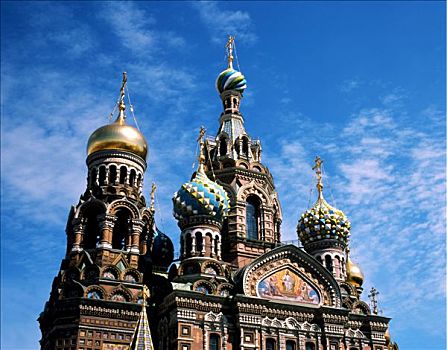 耶酥复活教堂,彼得斯堡,俄罗斯