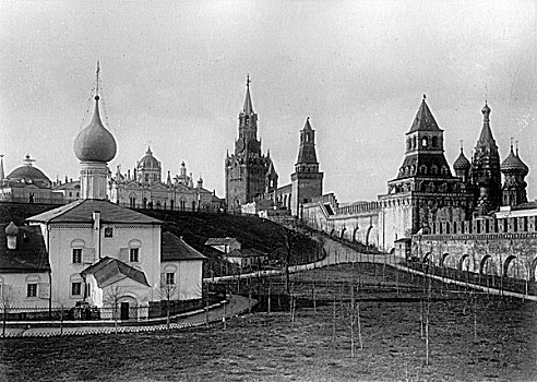 寺院,莫斯科,克里姆林宫,俄罗斯