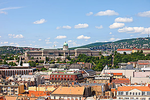 布达佩斯,城市,城堡