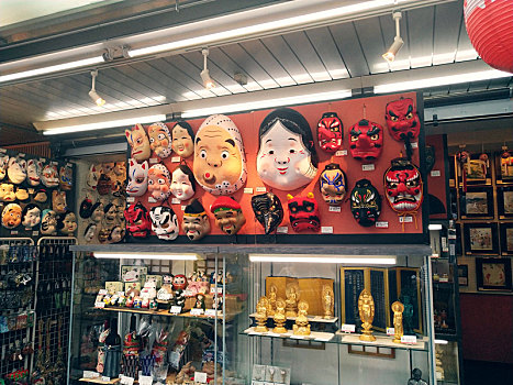 日本面具