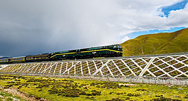 西藏铁路绿皮火车