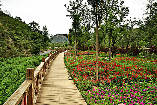 河北省石家庄市平山县红崖谷风景区