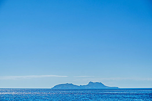 岛屿,蓝色海洋,正面,南方,克里特岛,希腊,欧洲