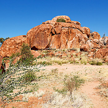 澳大利亚,石头,大理石,北领地州