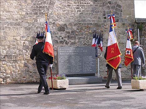 法国,诺曼底,苹果白兰地,战争纪念碑