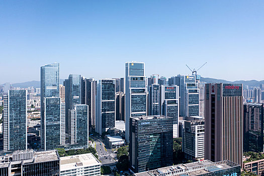 深圳南山粤海街道全景