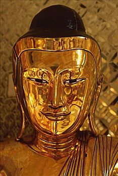 缅甸,瑞光大金塔,仰光,青铜,佛像