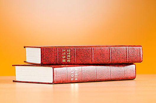 圣经,书本,彩色,倾斜,背景
