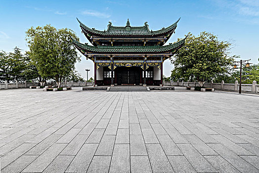 洪恩寺公园,古代建筑