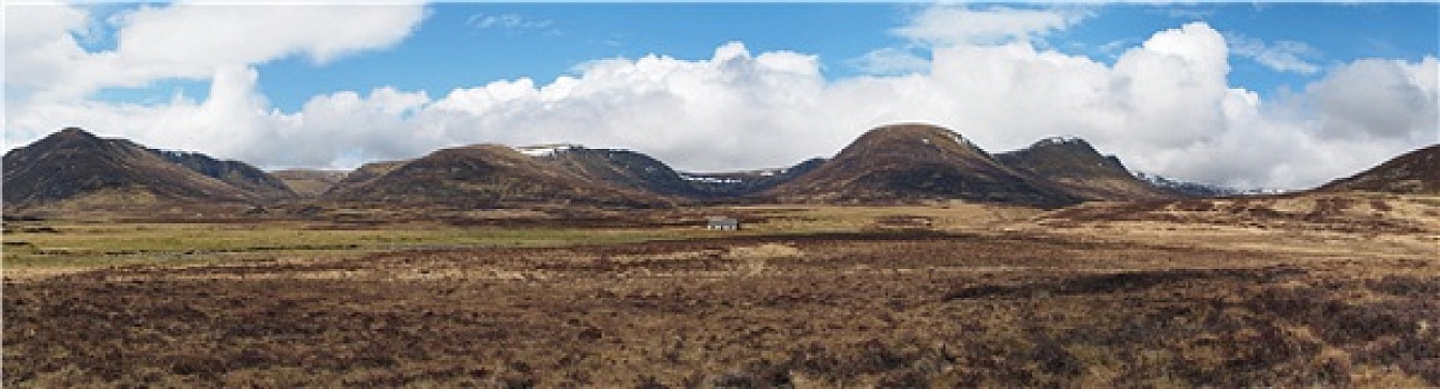 东方,山脉,风景,苏格兰,高地