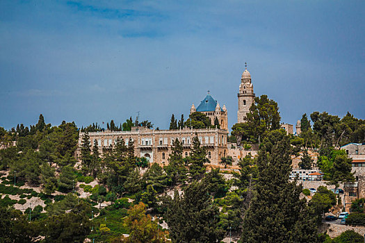 教堂,建筑,锡安山,耶路撒冷