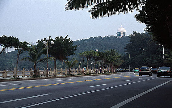 广东珠海海滨马路