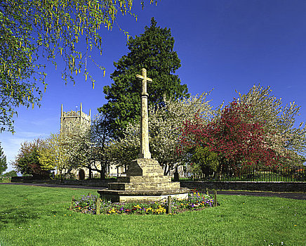 英格兰,格洛斯特郡,教区教堂,战争纪念碑
