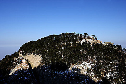 陕西-西岳华山群山