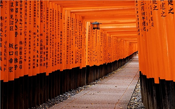 伏见稻荷大社,神祠,京都,日本