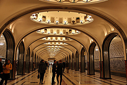 俄罗斯莫斯科地铁