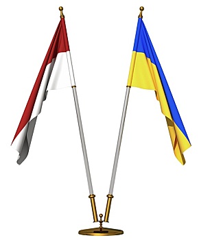 旗帜,乌克兰,波兰