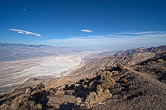 景色,死亡谷国家公园,加利福尼亚,美国