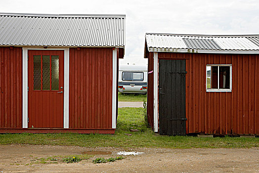 船库,房车,瑞典