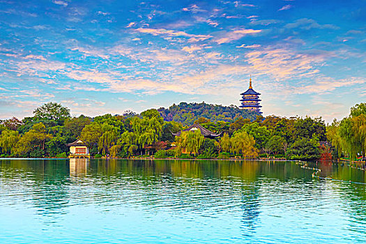 杭州,西湖,漂亮,风景
