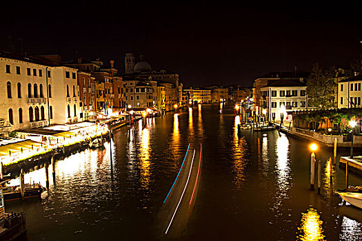 威尼斯的夜景