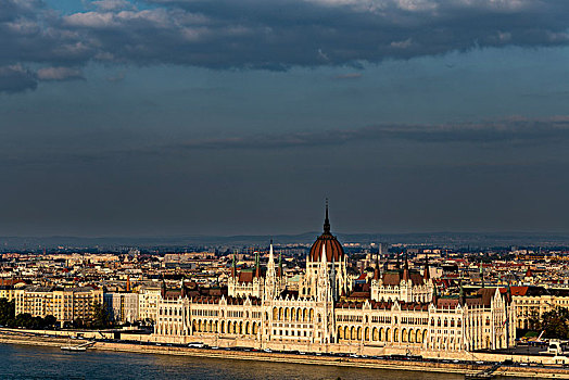 议会,多瑙河,布达佩斯,匈牙利,欧洲
